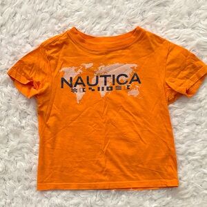 Nautica Kids Bright Orange Tee